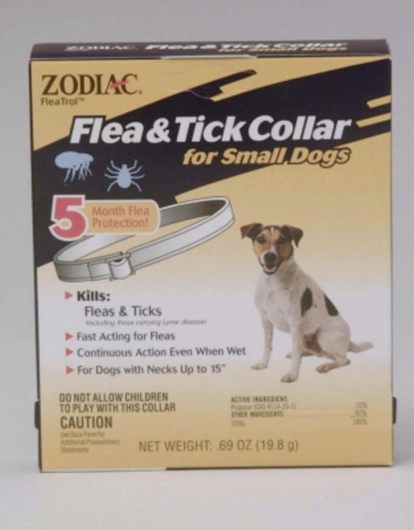 Farnam Zodiac Flea & Tick Collar for Small Dogs - 5 Months