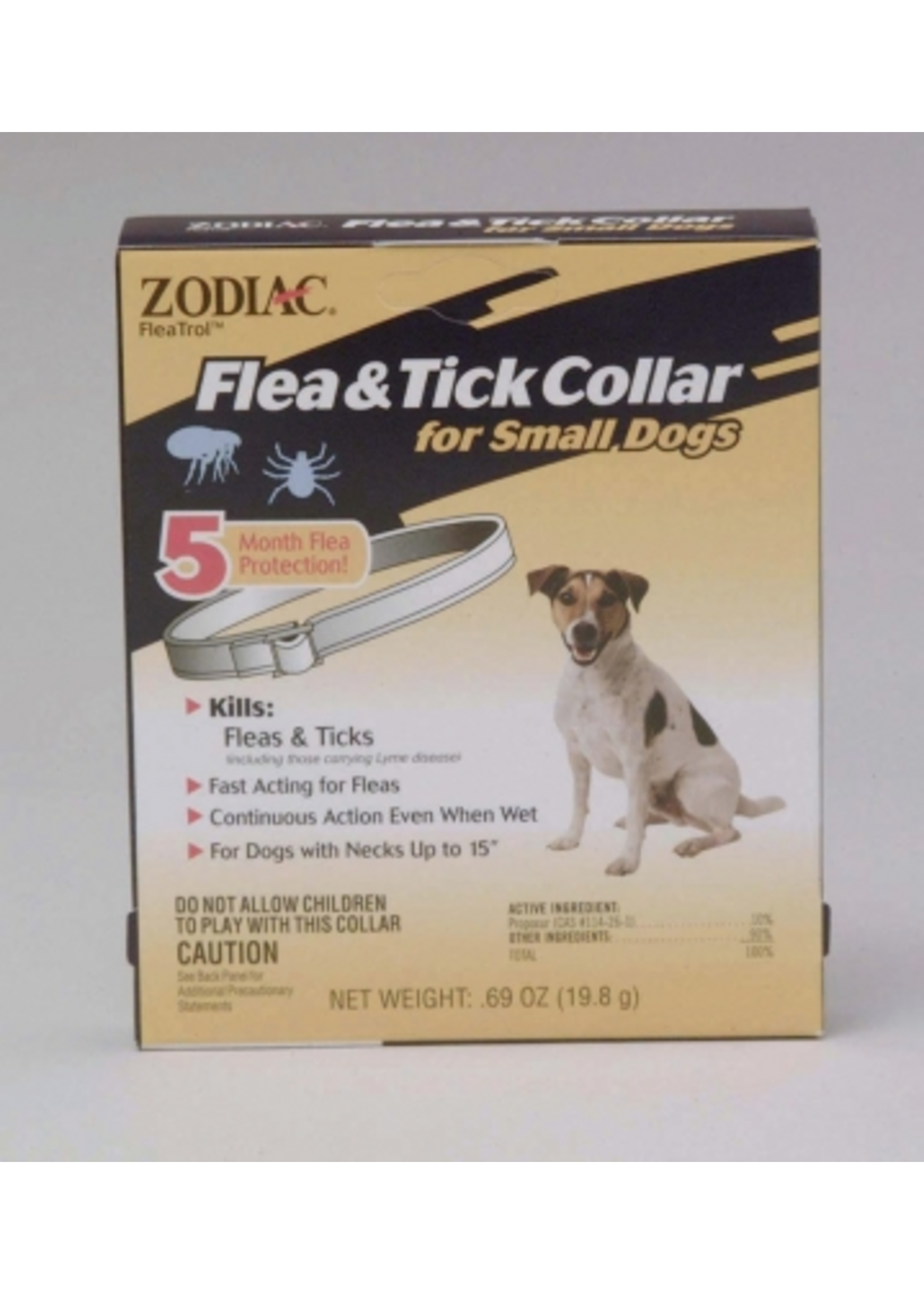 Farnam Zodiac Flea & Tick Collar for Small Dogs - 5 Months