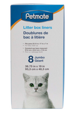 Petmate Petmate Cat Litter Box Liners - Jumbo, 8 count