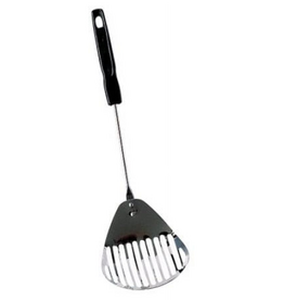 Ethical Pet Ethical Pet  Cat Litter Scoop  Chrome With Plastic Handle