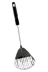 Ethical Pet Ethical Pet  Cat Litter Scoop  Chrome With Plastic Handle