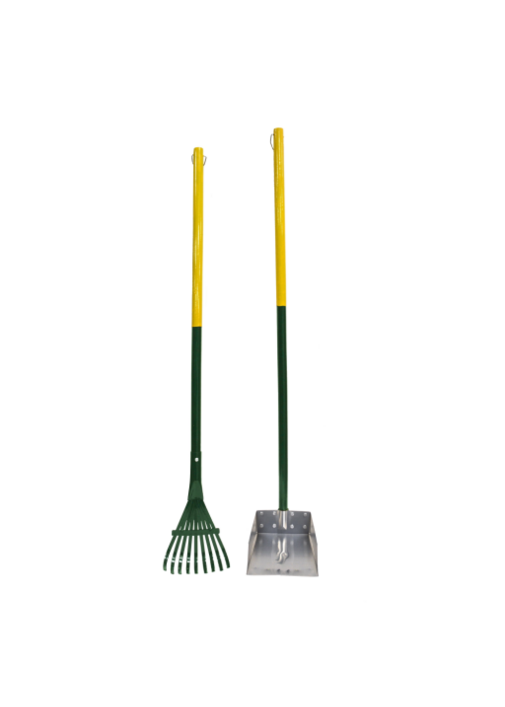 Four Paws Four Paws Dog Waste Rake & Pan Set for Pet Waste Pick-up - Small, 7" x 7" x 38"