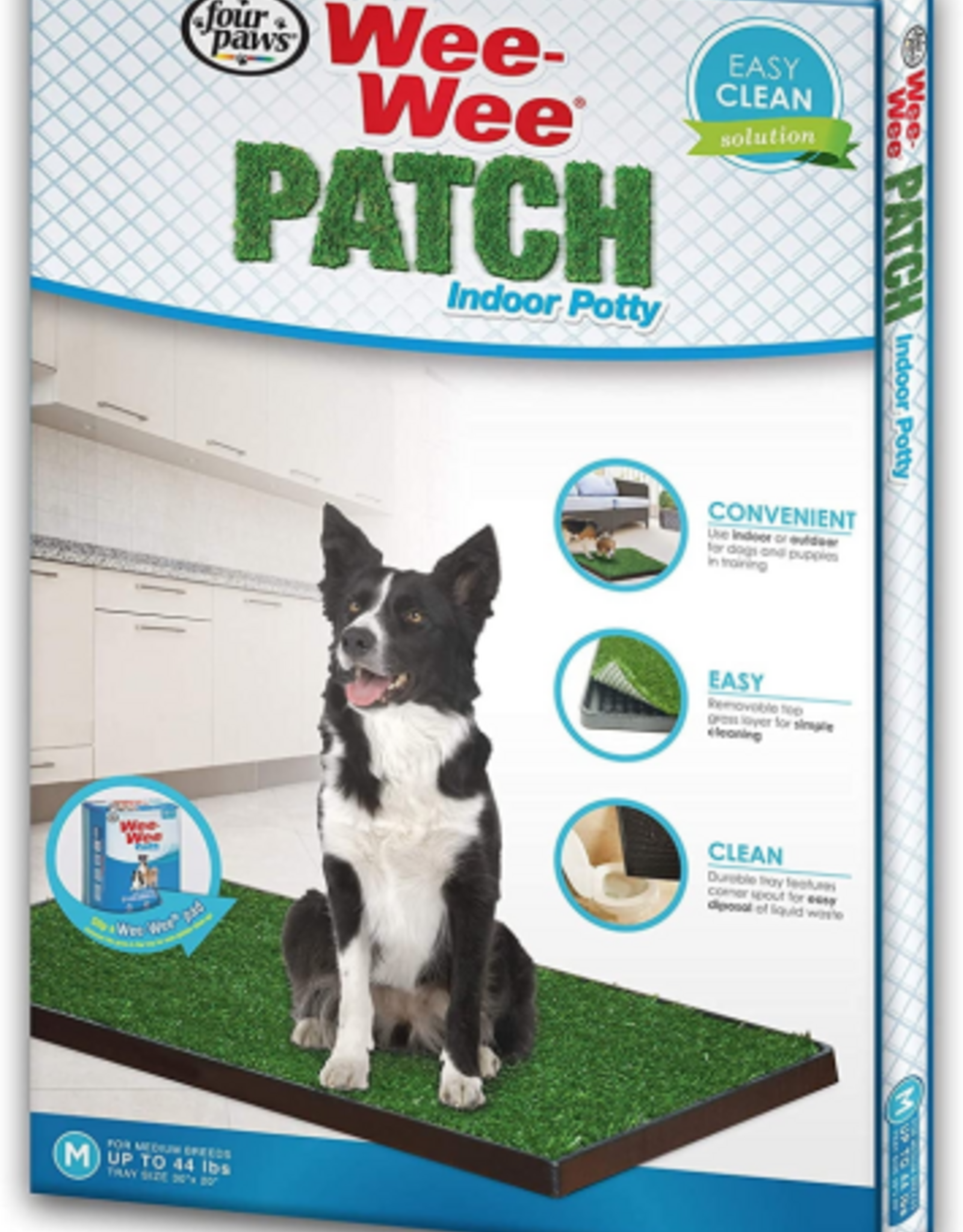 Four Paws Wee-Wee Patch Indoor Potty Medium 30  x 20  x 1