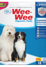 Four Paws Wee-Wee Superior Potty Training Dog & Puppy Pads  Pet Pee Pads  X-Large 21ct