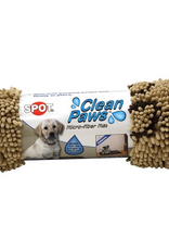 Ethical Pet SPOT Clean Paws Mat Tan 35" x 24"