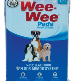 Four Paws Wee-Wee Pads 7 pack White 22  x 23  x 0.1