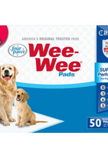 Four Paws Wee-Wee Absorbent Potty Training Dog & Puppy Pads - Standard 50 Count