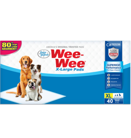 Four Paws Wee-Wee Superior Potty Training Dog & Puppy Pads  Pet Pee Pads  X-Large 40ct