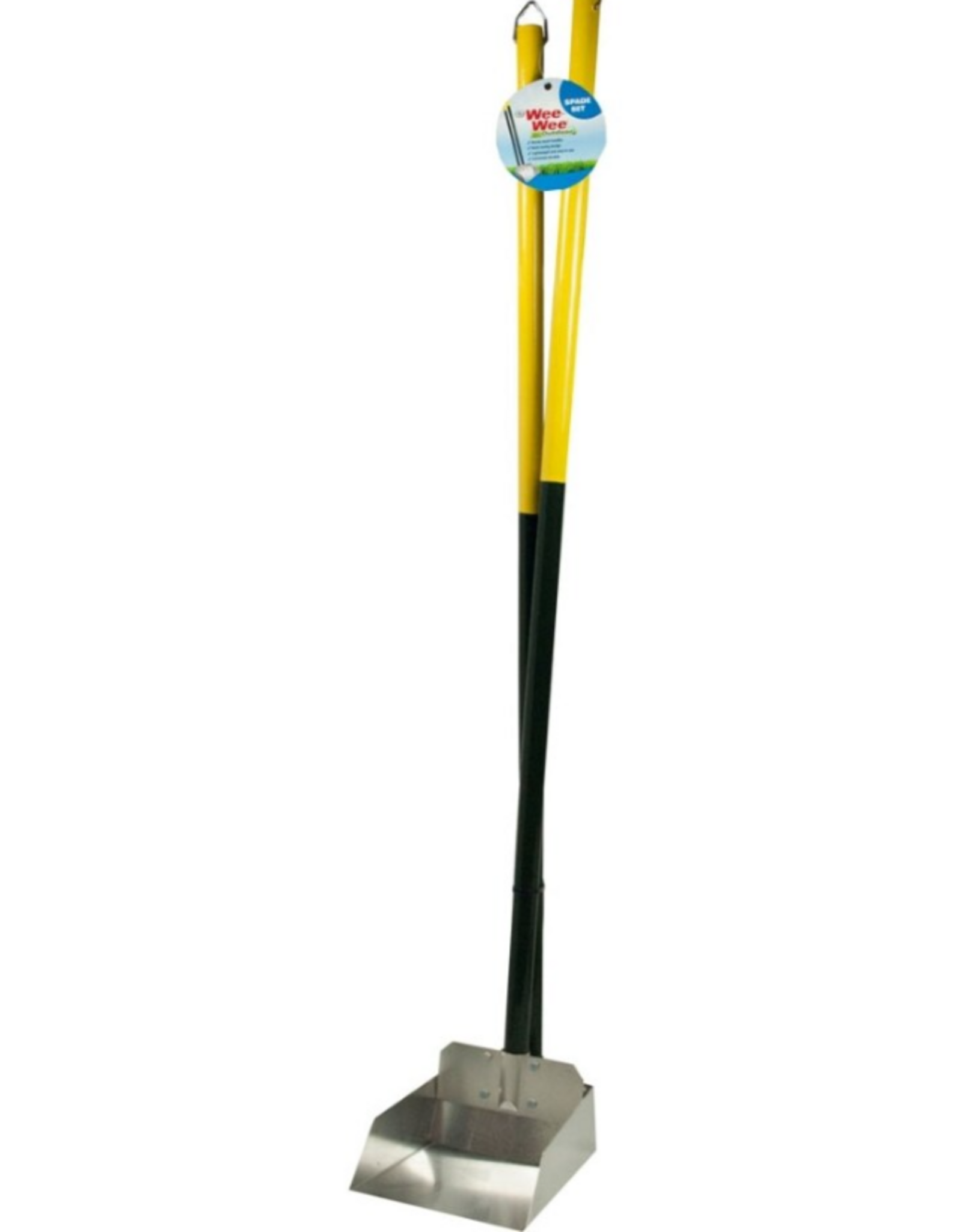 Four Paws Four Paws Dog Spade Set Spade & Pan Set  Yellow Plastic Pooper Scooper  LG