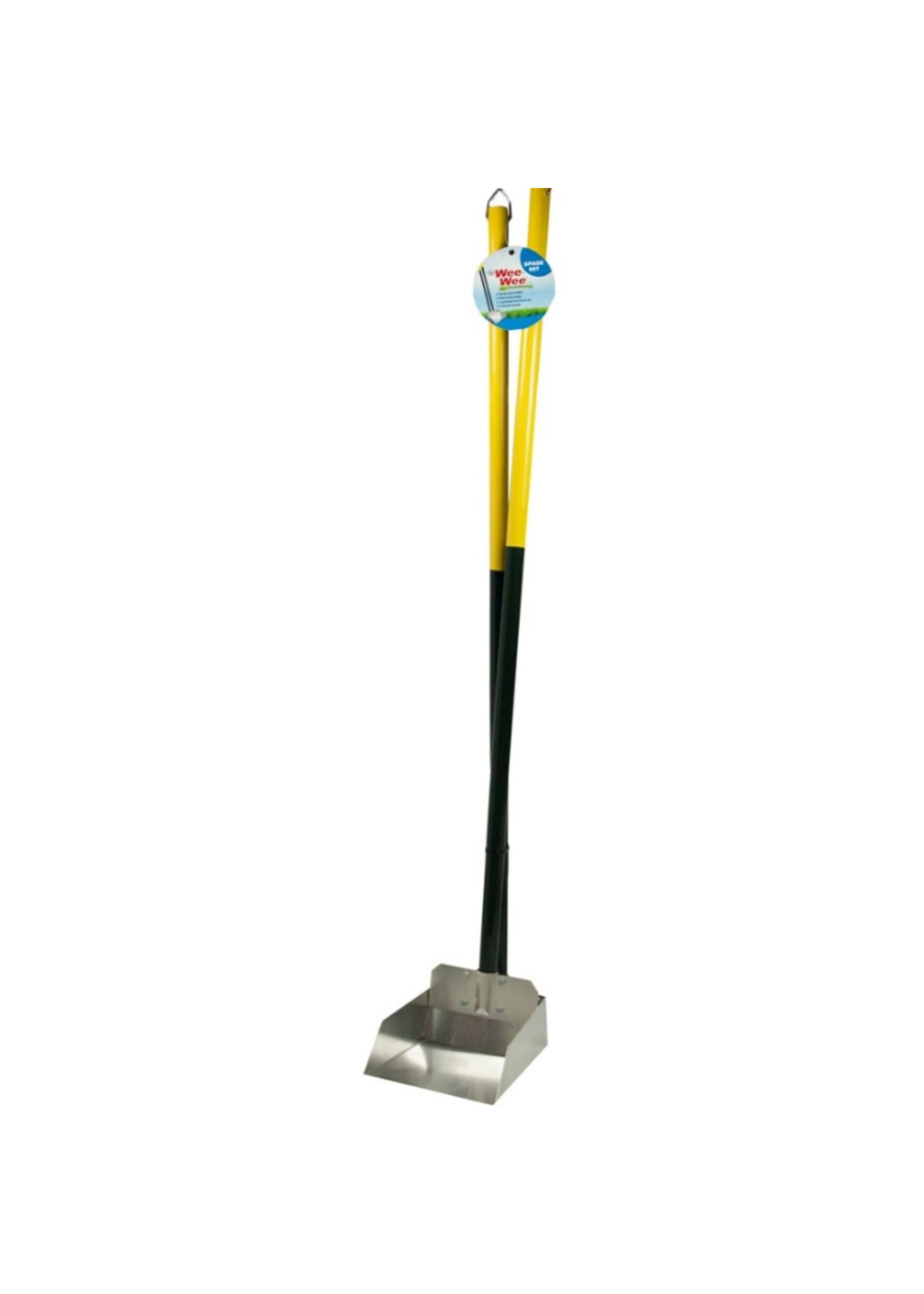 Four Paws Four Paws Dog Spade Set Spade & Pan Set  Yellow Plastic Pooper Scooper - Large