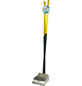 Four Paws Four Paws Dog Spade Set Spade & Pan Set  Yellow Plastic Pooper Scooper  LG