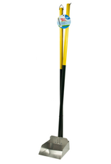 Four Paws Four Paws Dog Spade Set Spade & Pan Set  Yellow Plastic Pooper Scooper  LG