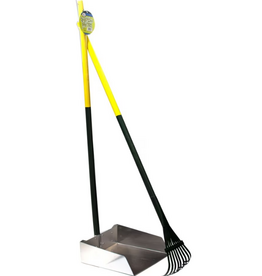 Four Paws Four Paws Dog Rake & Scooper Set for Pet Waste Pick-up