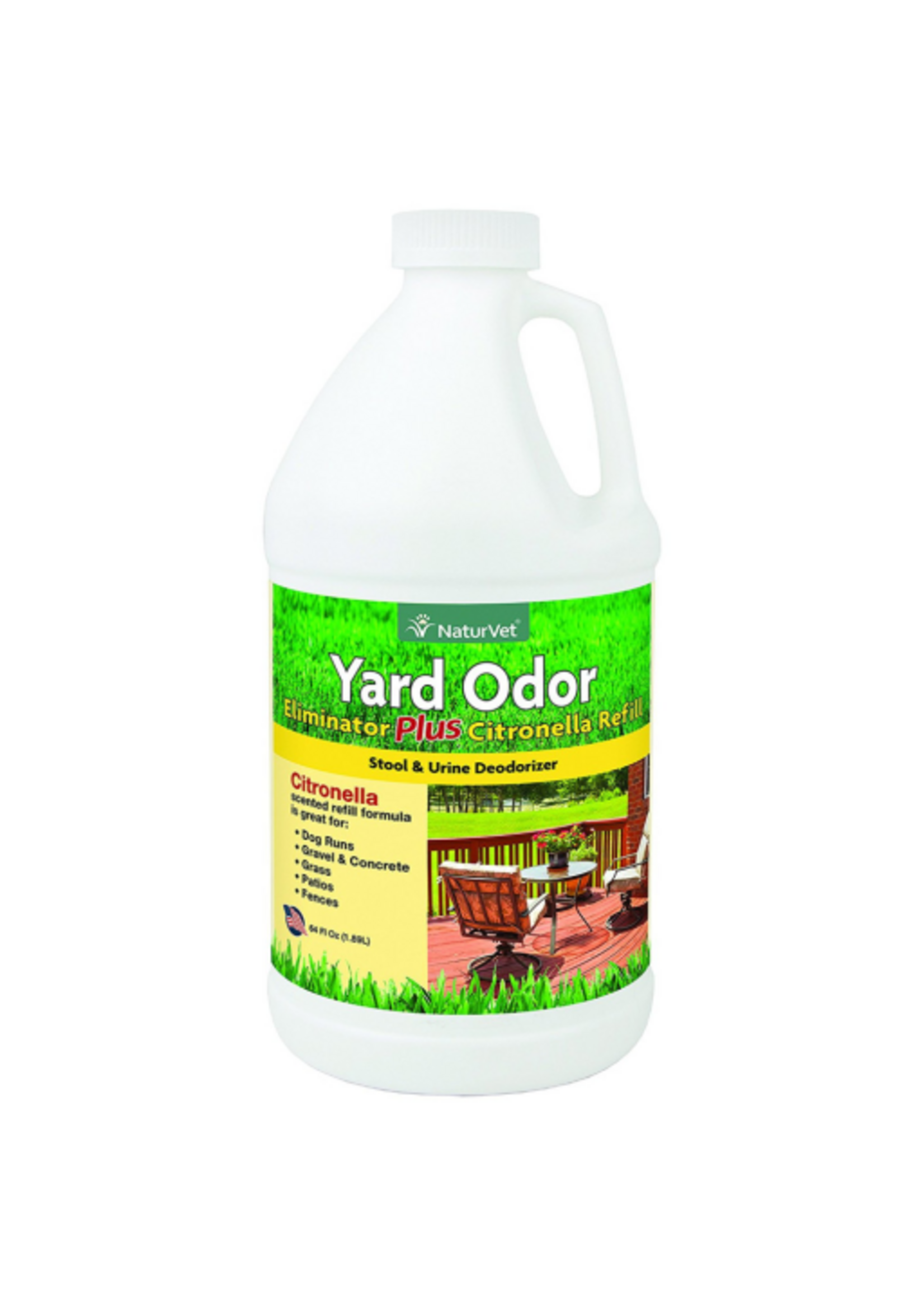 Naturvet Naturvet Yard Odor Eliminator Plus Citronella Refill – 64 oz Refill