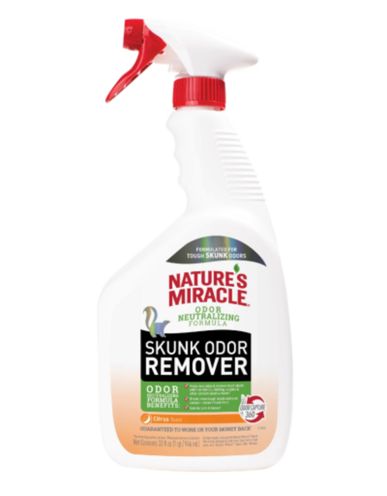 Nature's Miracle Nature's Miracle Skunk Odor Remover Citrus Scent for Dogs - 32 Fl. Oz.