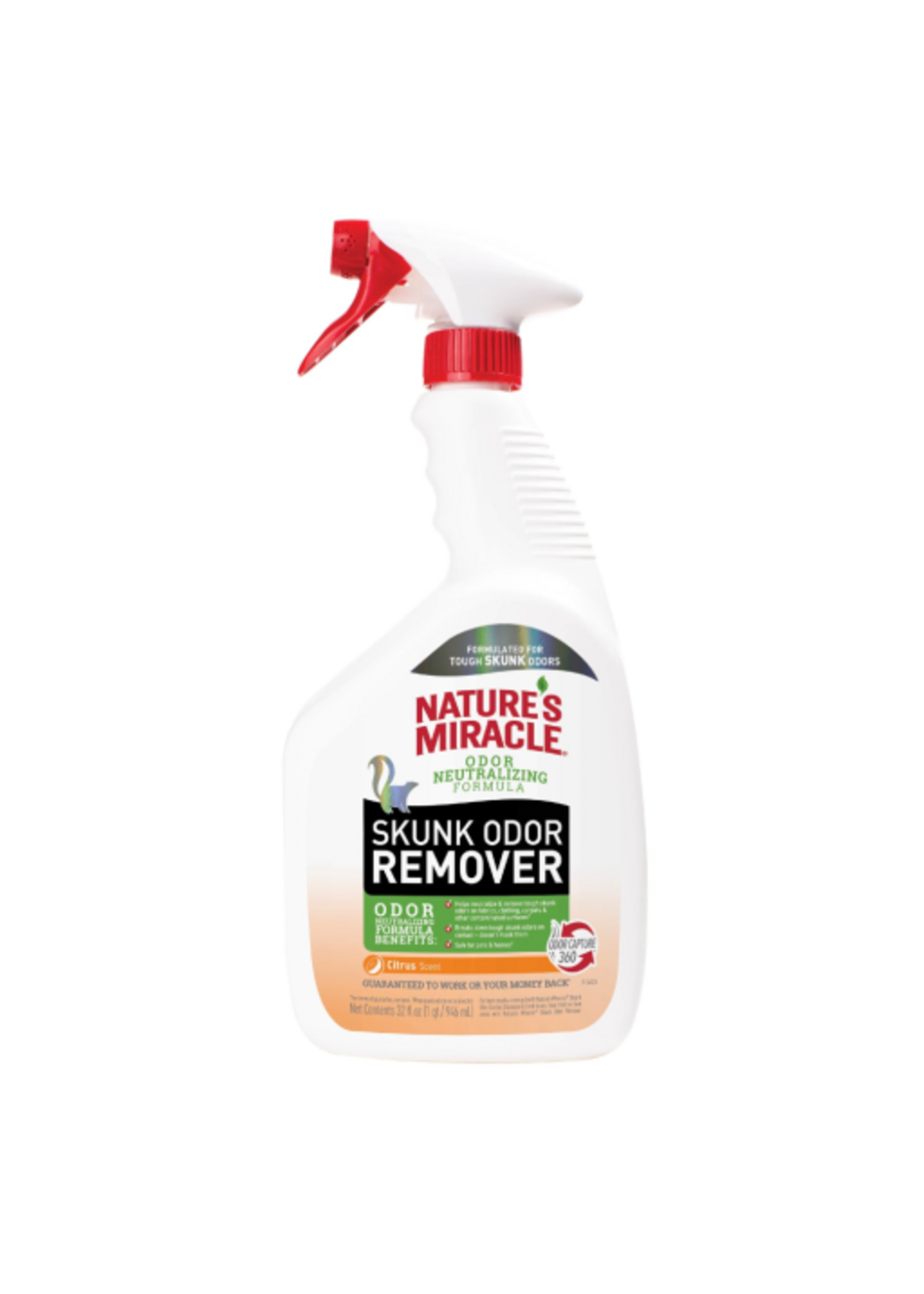 Nature's Miracle Nature's Miracle Skunk Odor Remover Citrus Scent for Dogs - 32 Fl. Oz.