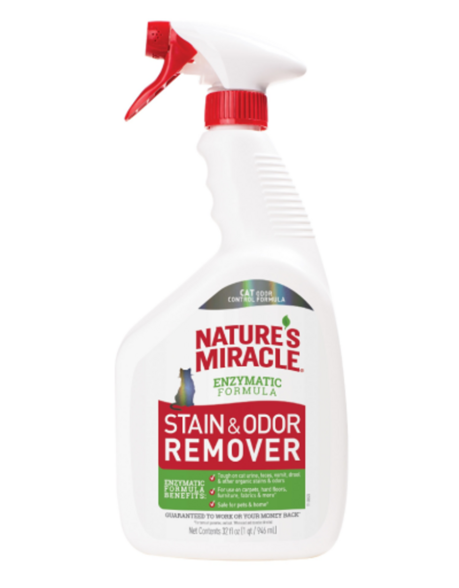 Nature's Miracle Nature’s Miracle Cat Stain and Odor Remover - 32 Oz Spray