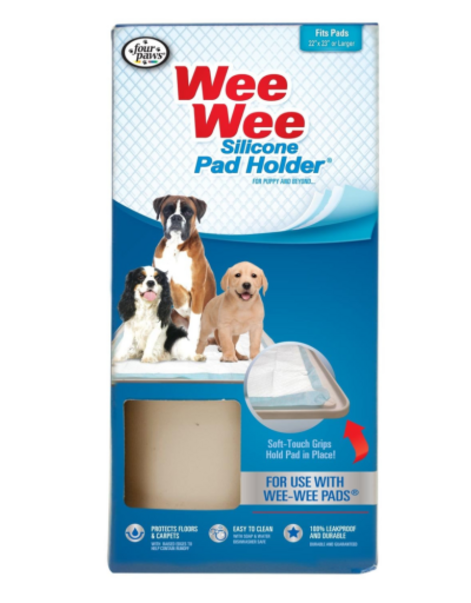 Four Paws Wee-Wee Silicone Dog Housebreaking Pad Holder Layer