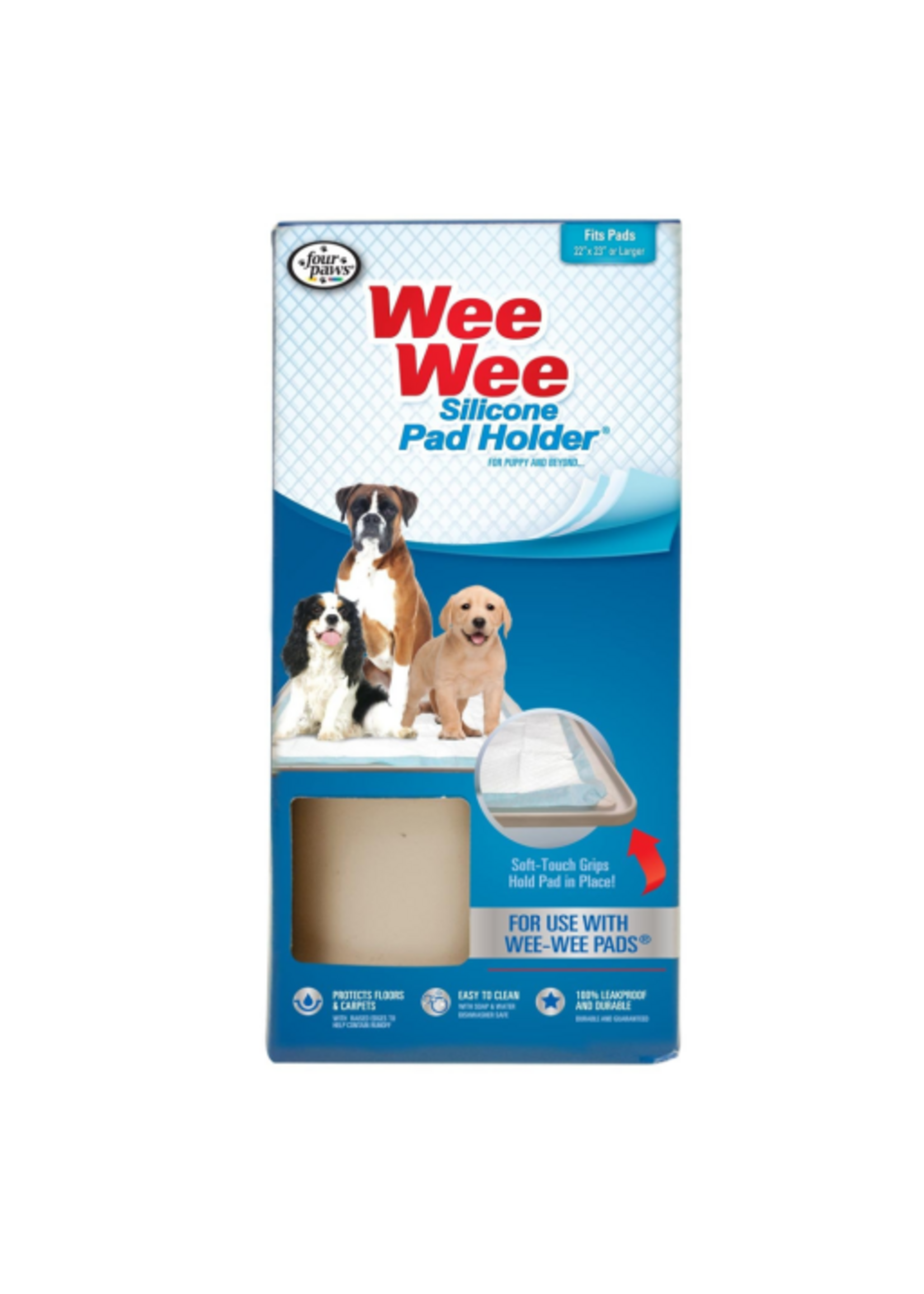 Four Paws Wee-Wee Silicone Dog Housebreaking Pad Holder Layer