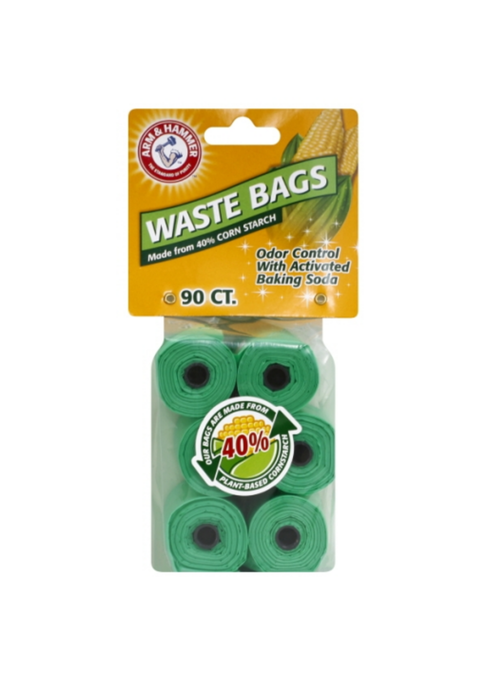Arm & Hammer ARM & HAMMER CORNSTARCH WASTE BAGS 90 Count