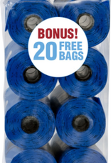 Bags on Board Doggie Clean-up Bags, 140 Count, 9 in, Blue