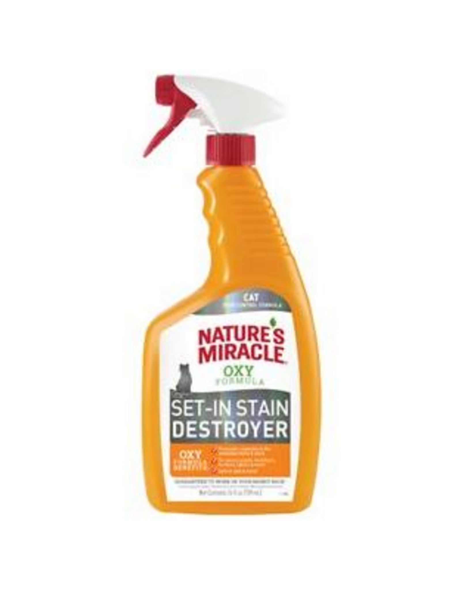 Nature's Miracle Nature's Miracle Oxy Formula Set-In Stain Destroyer Orange Scent - 24 oz