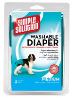 Simple Solution Simple Solution Washable Female Dog Diaper - Medium, 1 Pack