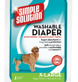 Simple Solution Simple Solution Washable Female Dog Diaper - Extra Large, 1 pack