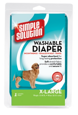 Simple Solution Simple Solution Washable Female Dog Diaper - Extra Large, 1 pack