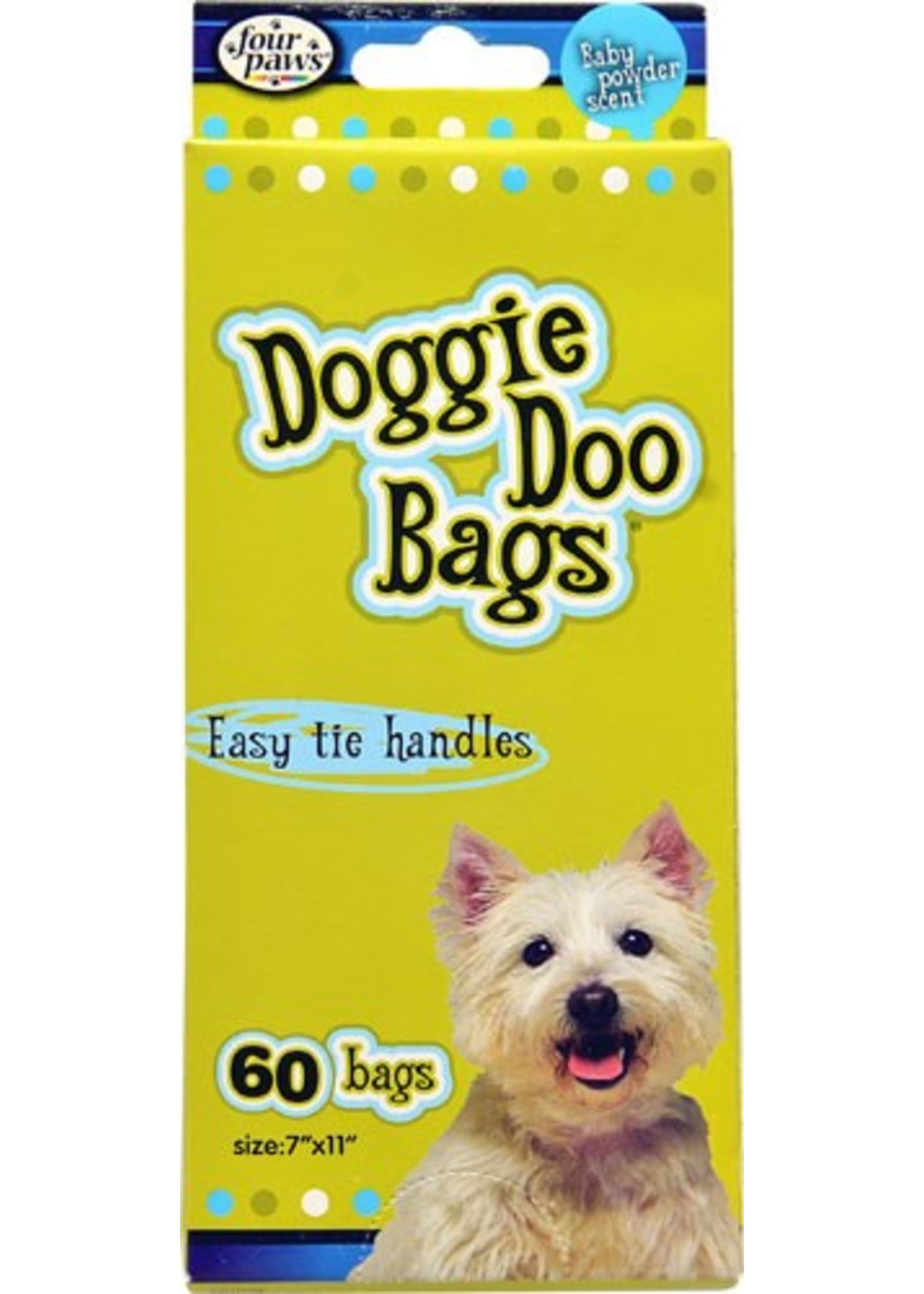 Four Paws Four Paws Doggie Doo Bags - 60 Pack