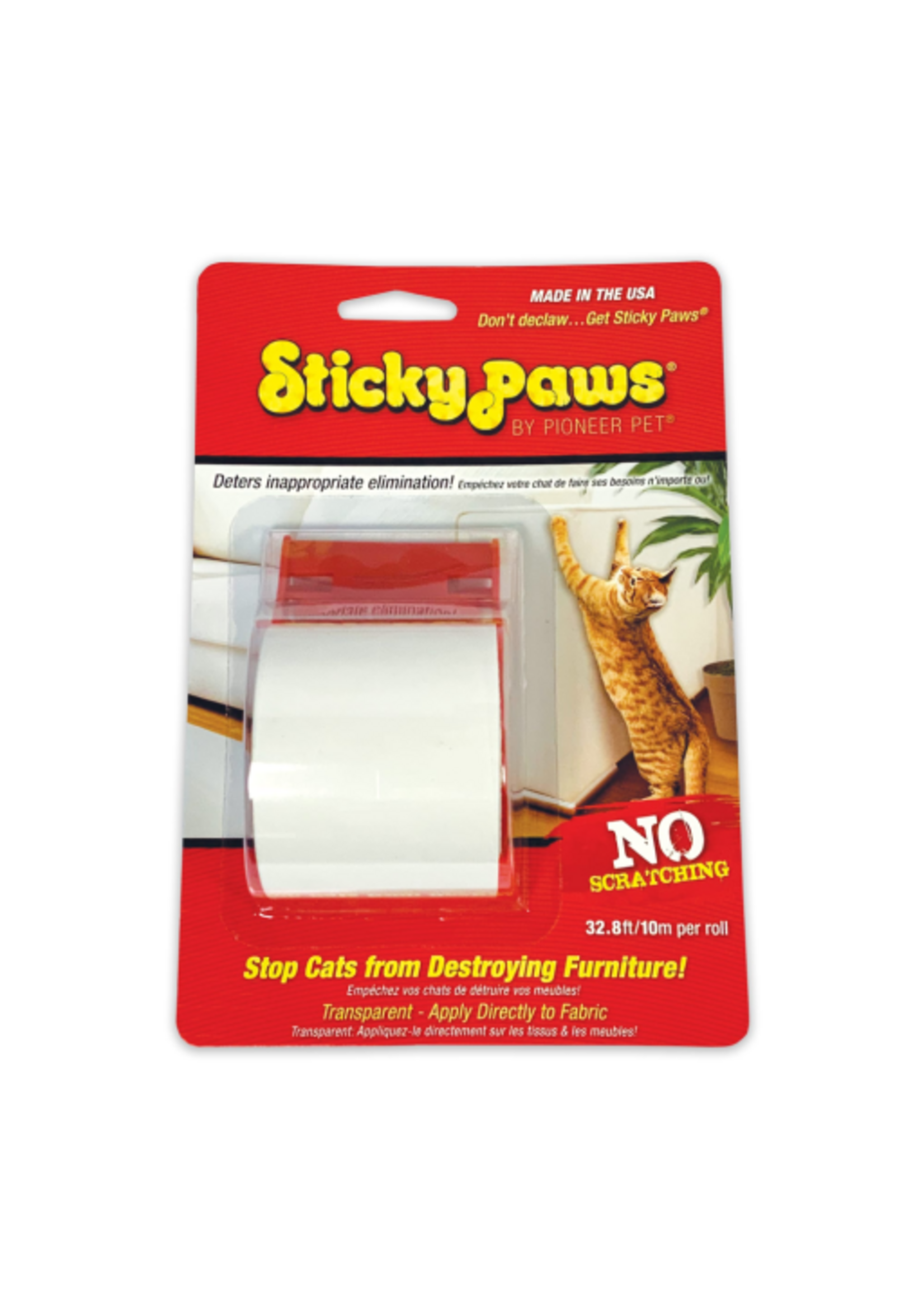Pioneer Pet Pioneer Pet Sticky Paws on a Roll - 32 Feet