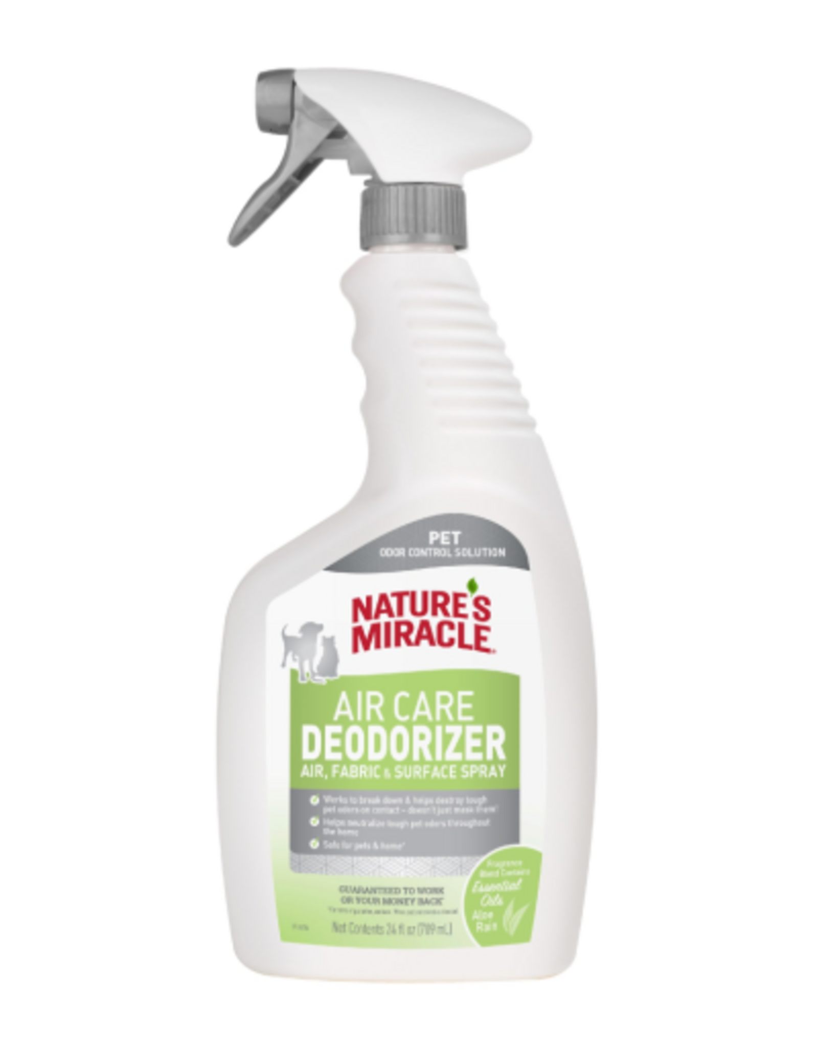 Nature's Miracle Nature's Miracle Air Care Fabric and Surface Spray Aloe Rain Scent Pet Odor Eliminator Deodorizer - 24 fl. oz.
