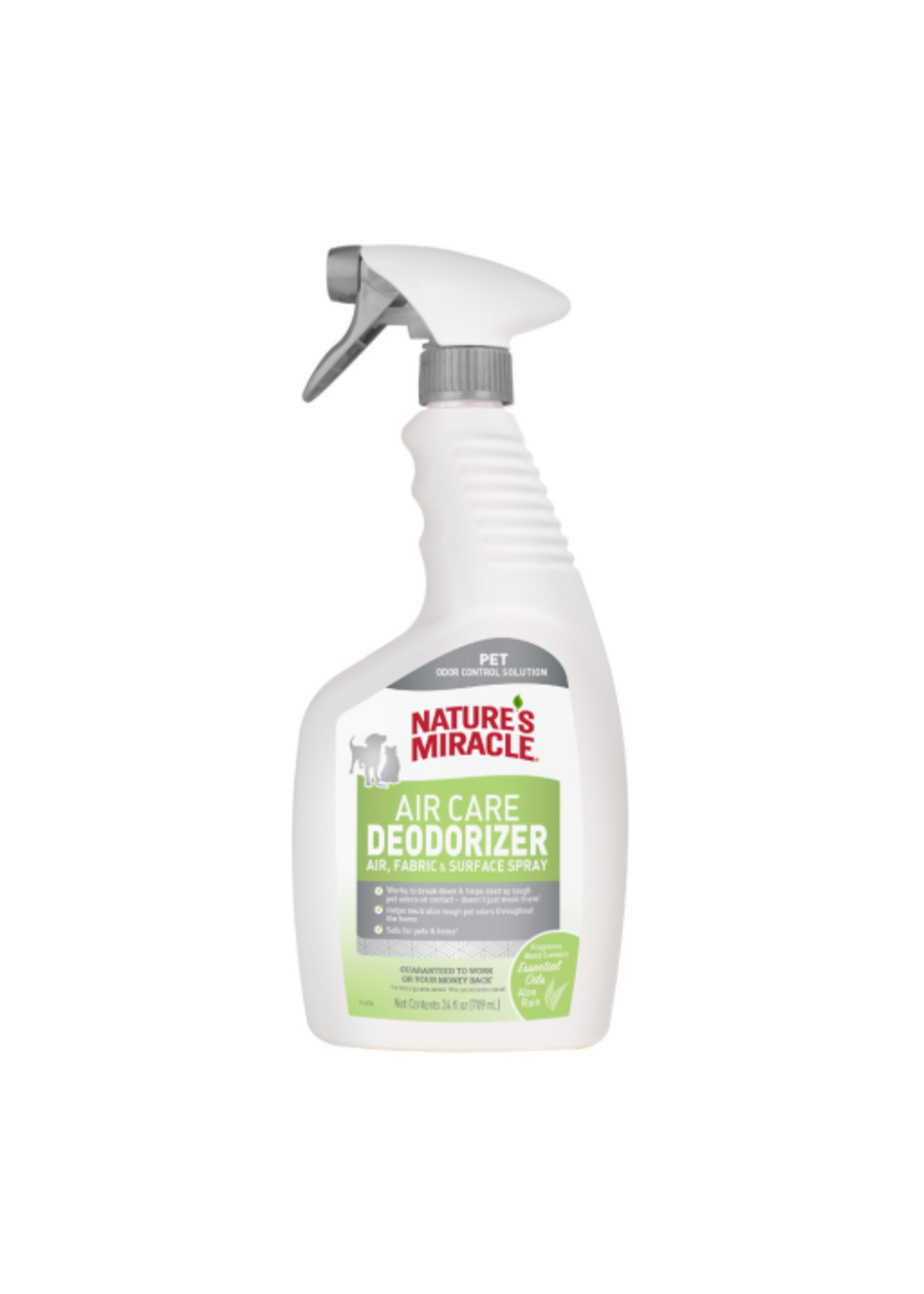Nature's Miracle Nature's Miracle Air Care Fabric and Surface Spray Aloe Rain Scent Pet Odor Eliminator Deodorizer - 24 fl. oz.