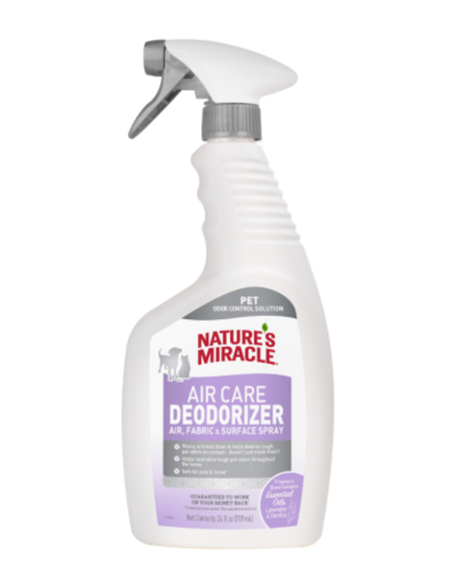 Nature's Miracle Nature's Miracle Air Care Fabric and Surface Spray Lavender & Vanilla Scent Pet Odor Eliminator Deodorizer - 24 fl. oz.