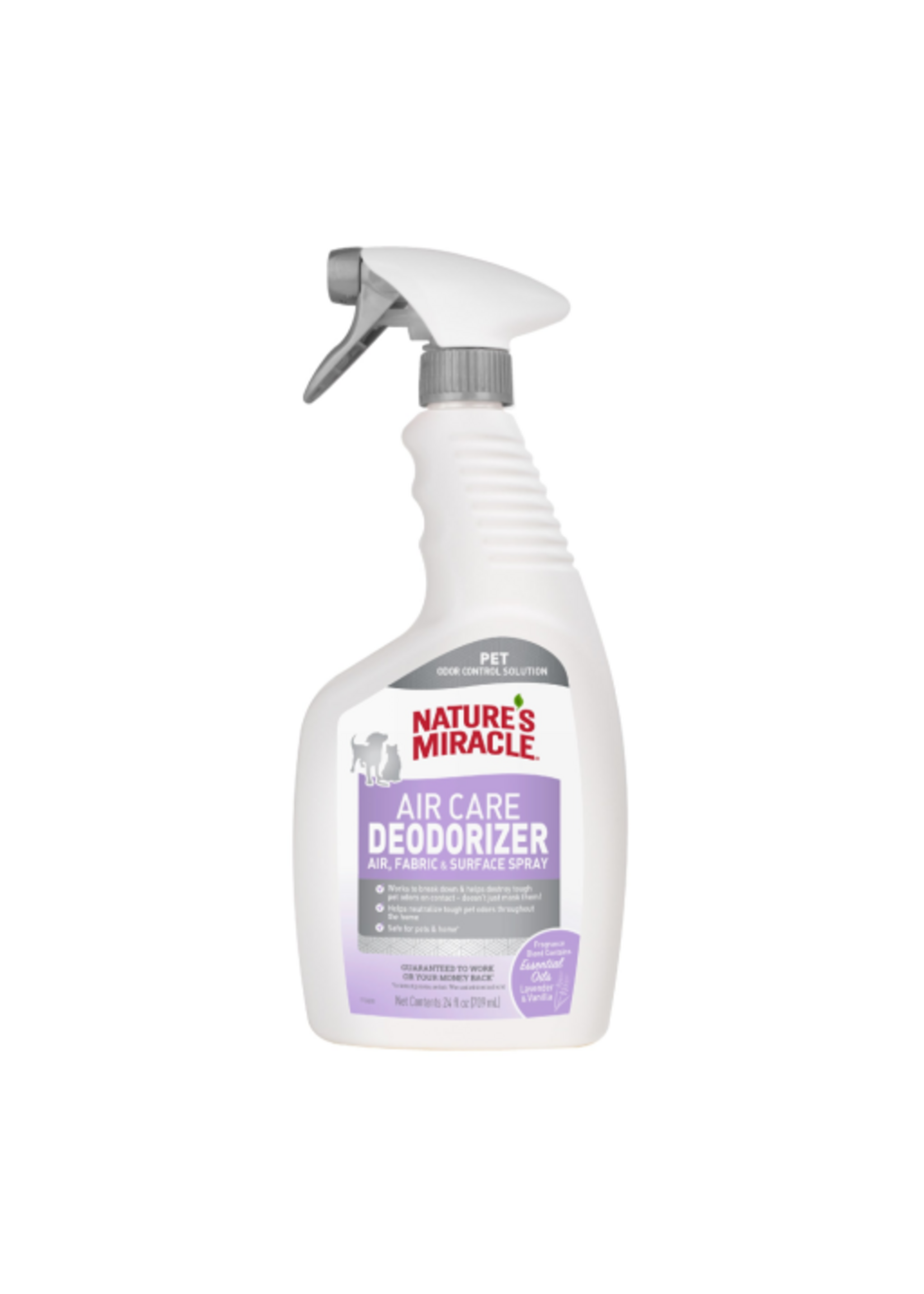 Nature's Miracle Nature's Miracle Air Care Fabric and Surface Spray Lavender & Vanilla Scent Pet Odor Eliminator Deodorizer - 24 fl. oz.