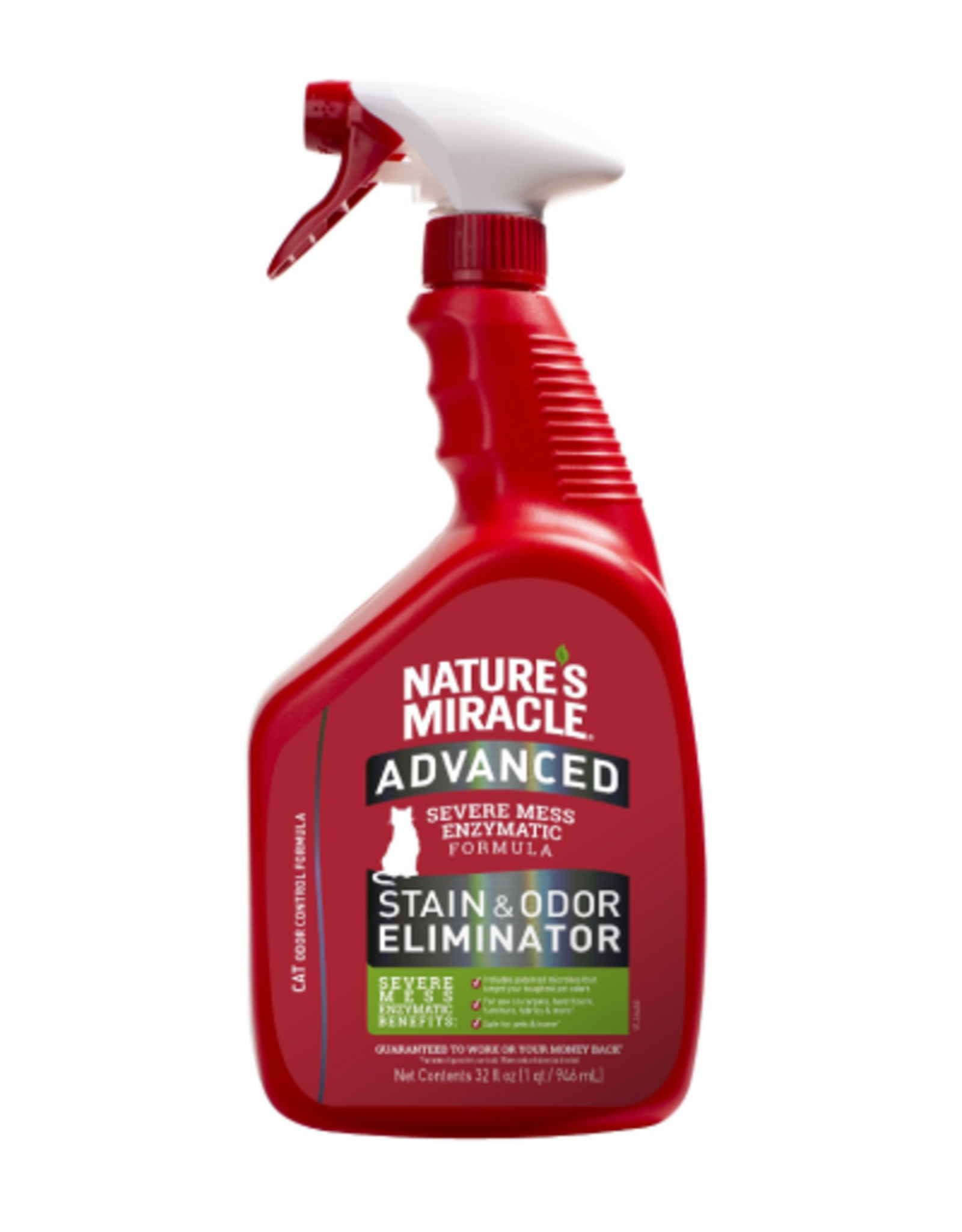 Nature's Miracle Nature's Miracle Advanced Stain and Odor Eliminator for Severe Cat Messes 32 Fl. Oz.