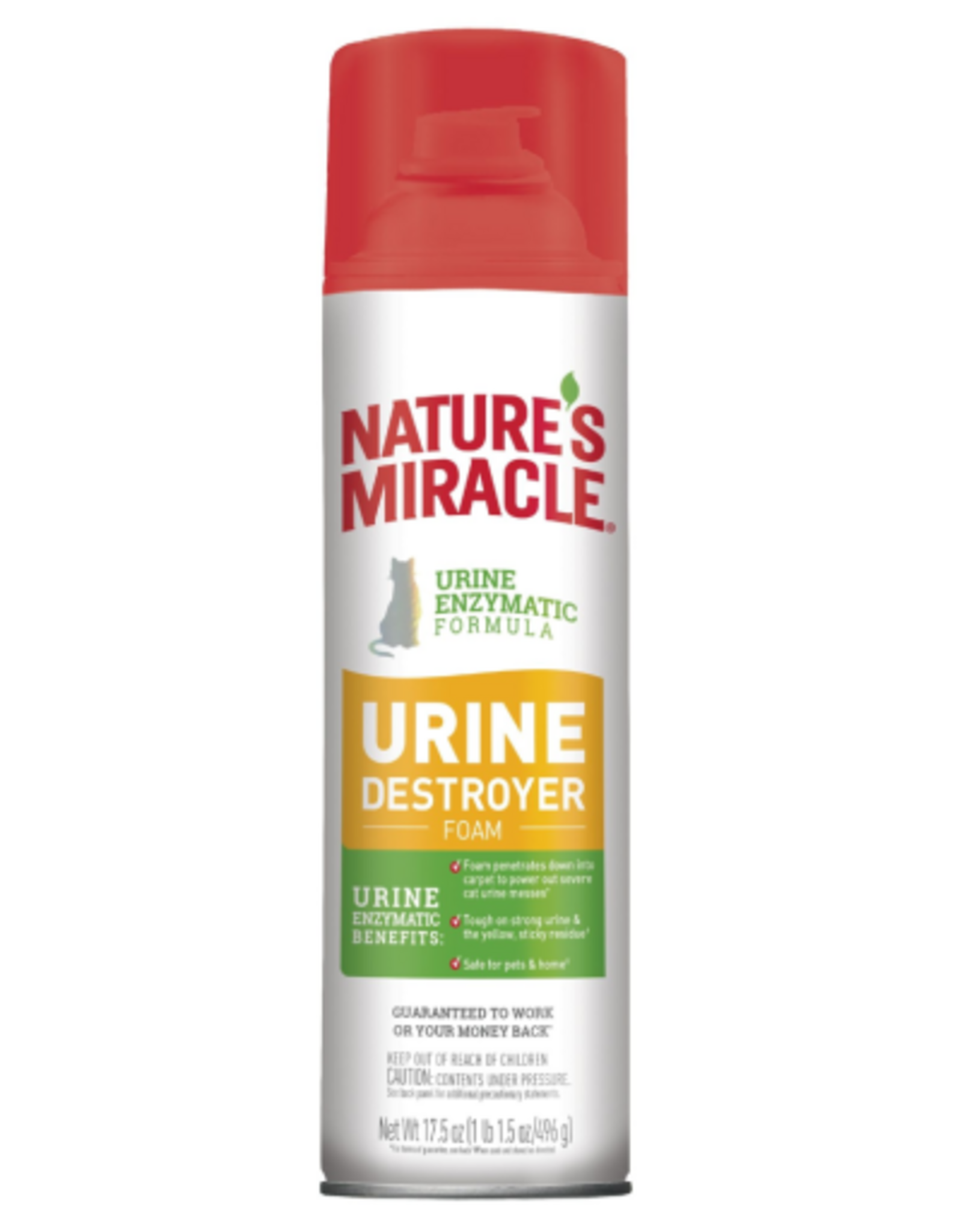 Nature's Miracle Nature's Miracle Nm Cat Urine Destroyer Foam, 17.5 oz Can