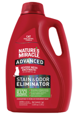 Nature's Miracle Nature's Miracle Just For Cat Advanced Stain & Odor Remover with Severe Mess Enzymatic Formula, 128 oz