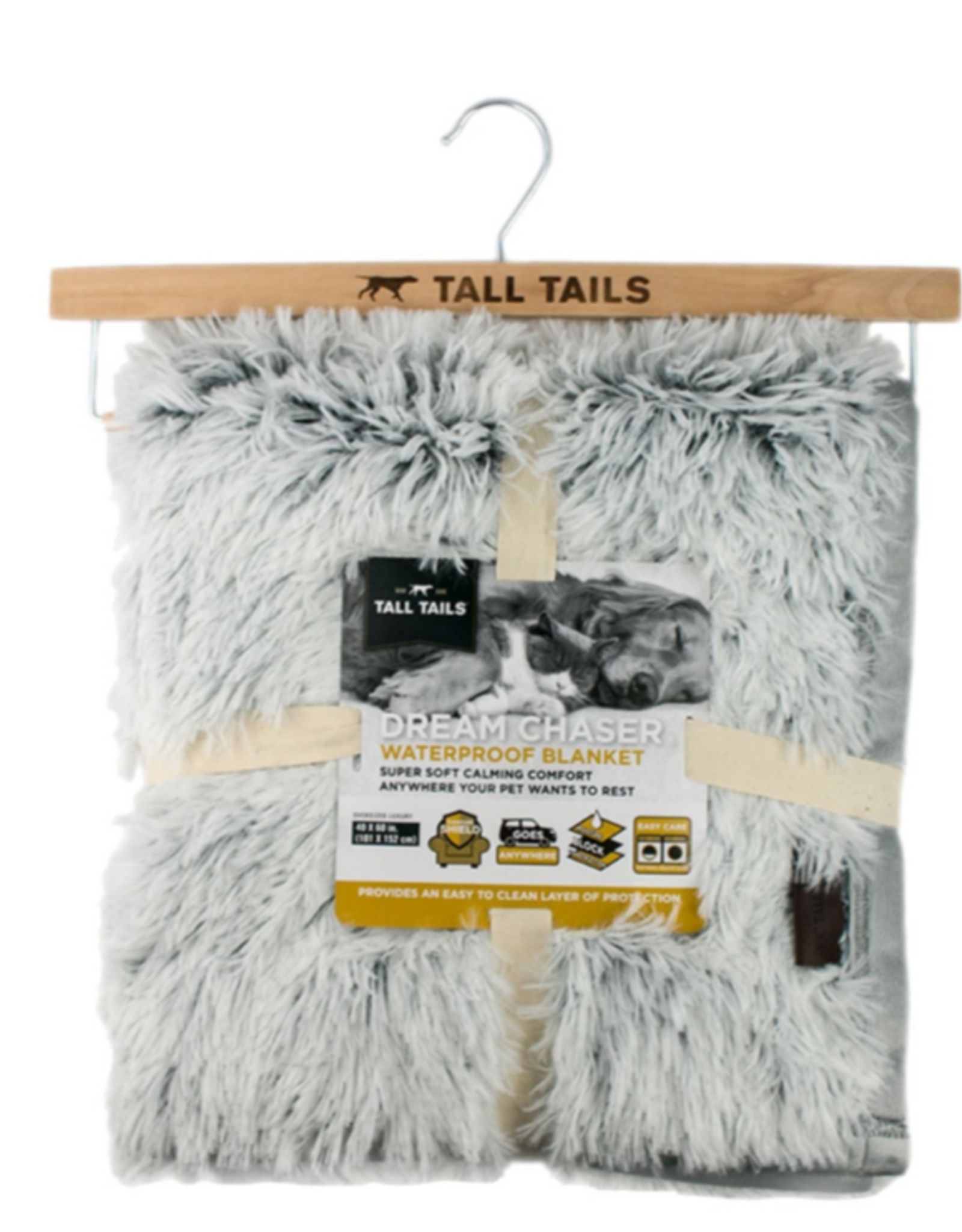 Tall Tails Tall Tails Waterproof Blanket for Dog, Gray 40 x 60 in.