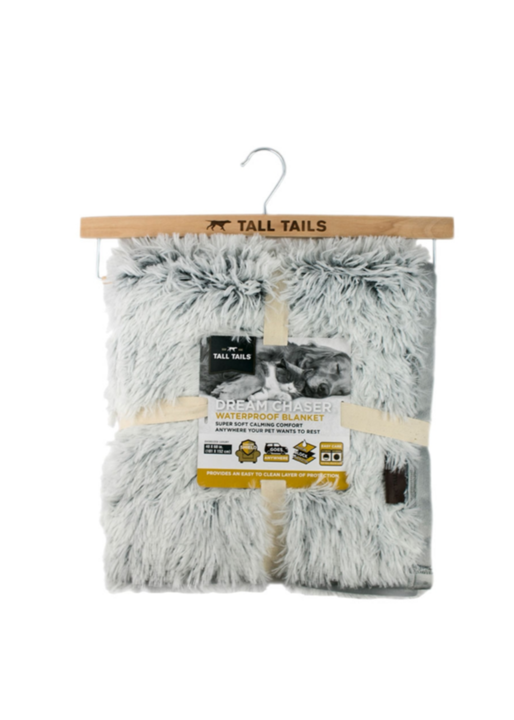 Tall Tails Tall Tails Waterproof Blanket for Dog, Gray 40 x 60 in.