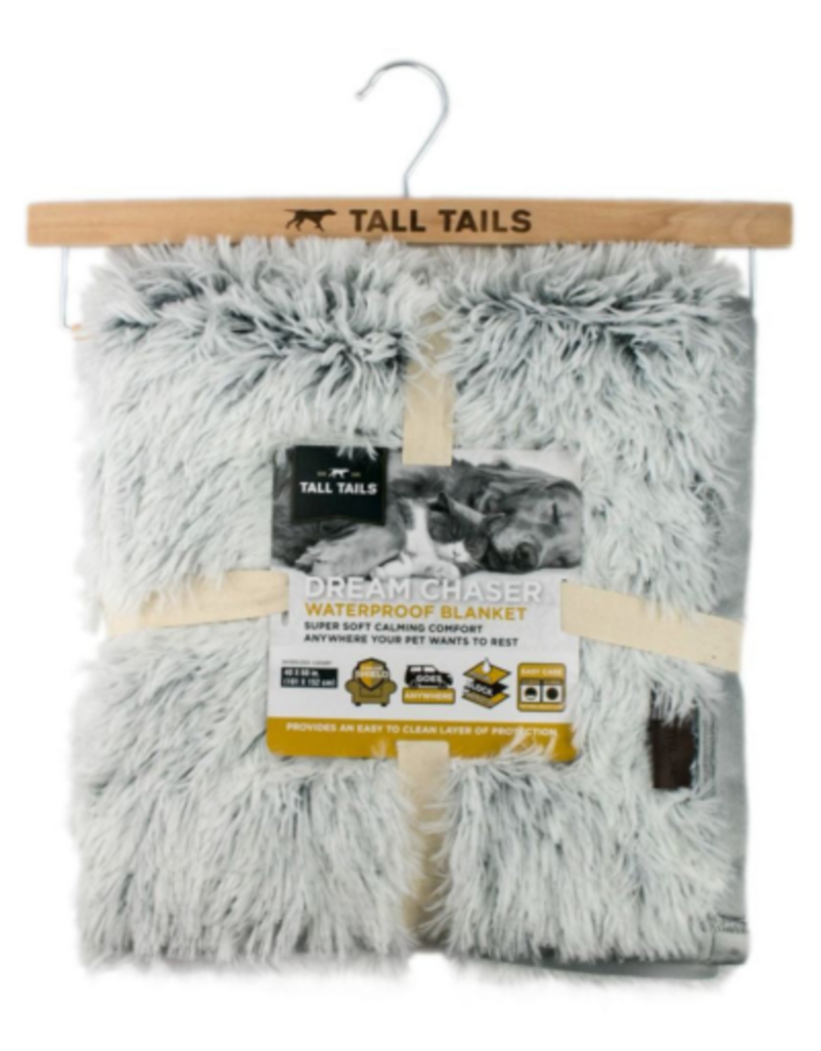 Tall Tails Tall Tails Waterproof Blanket for Dog, Gray 40 x 60 in.
