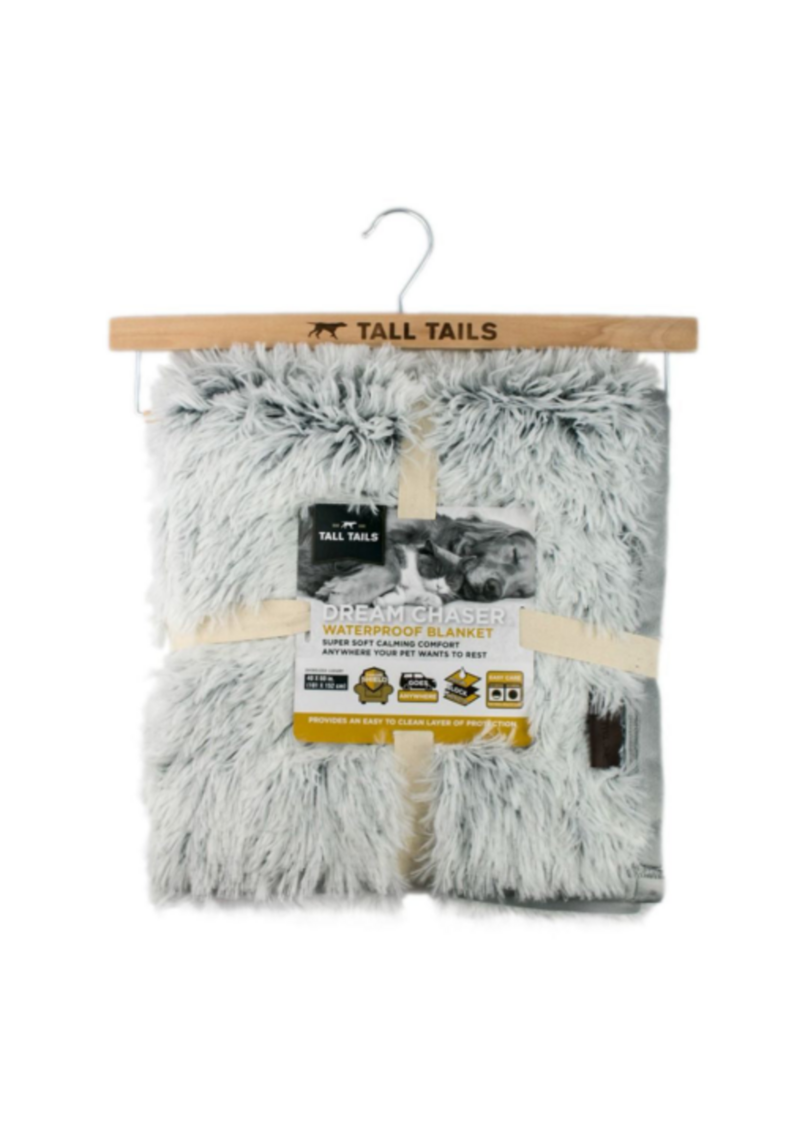 Tall Tails Tall Tails Waterproof Blanket for Dog, Gray 40 x 60 in.
