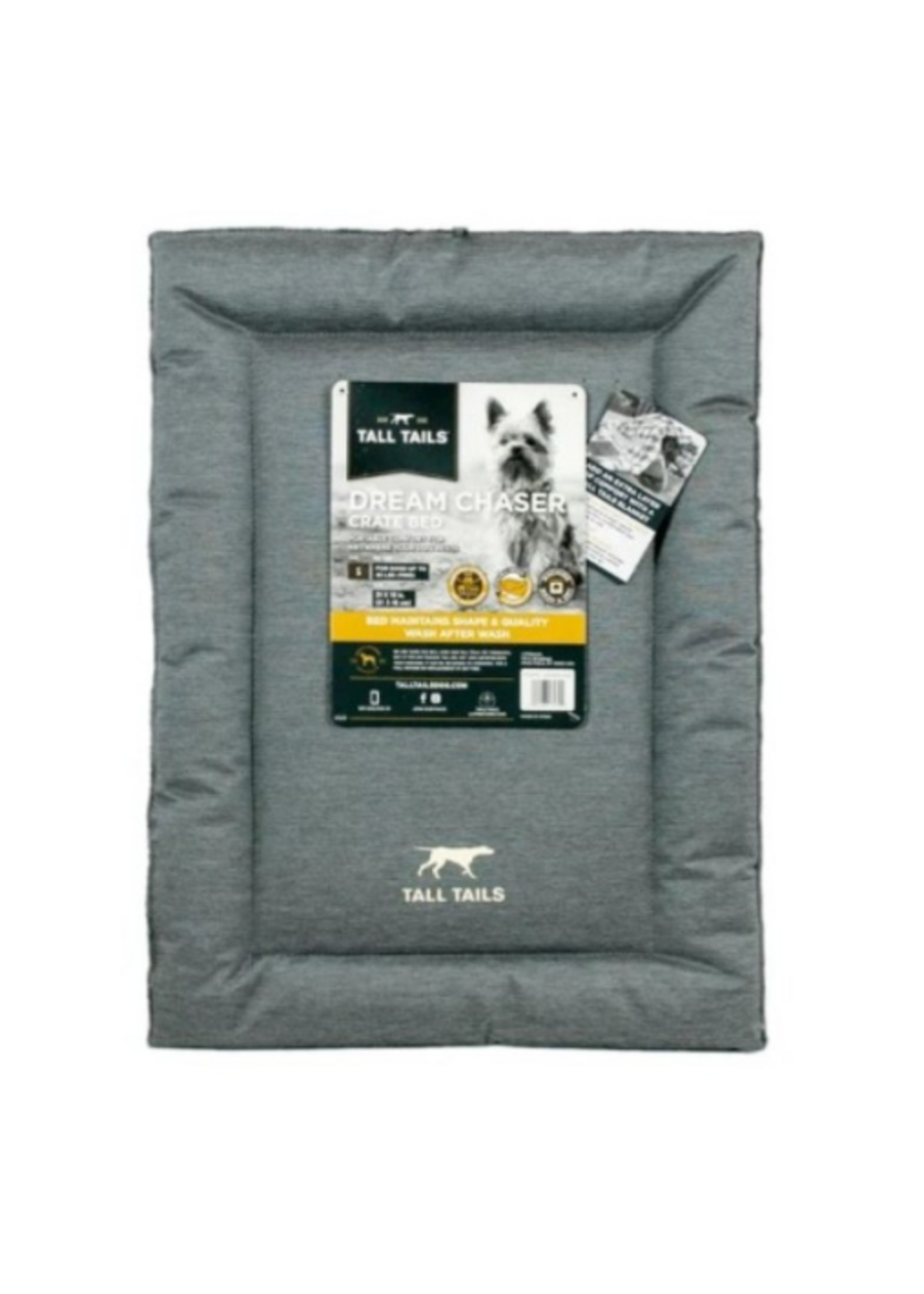 Tall Tails Tall Tails Dog Crate Mat Bed, Gray - Small