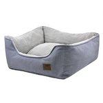 Tall Tails Tall Tails Bolster Dog Bed, Charcoal - Medium