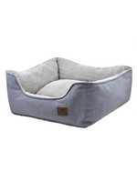 Tall Tails Tall Tails Bolster Dog Bed, Charcoal - Medium