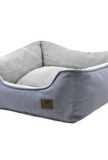 Tall Tails Tall Tails Bolster Dog Bed, Charcoal - Medium