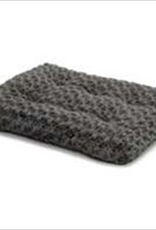MidWest Quiet Time Dog Bed & Crate Mat Deluxe Ombre Swirl 36" Gray