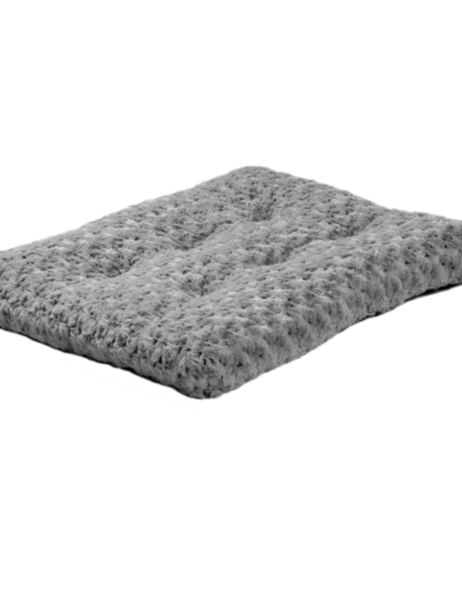 MidWest Quiet Time Dog Bed & Crate Mat Deluxe Ombre Swirl 18" Gray
