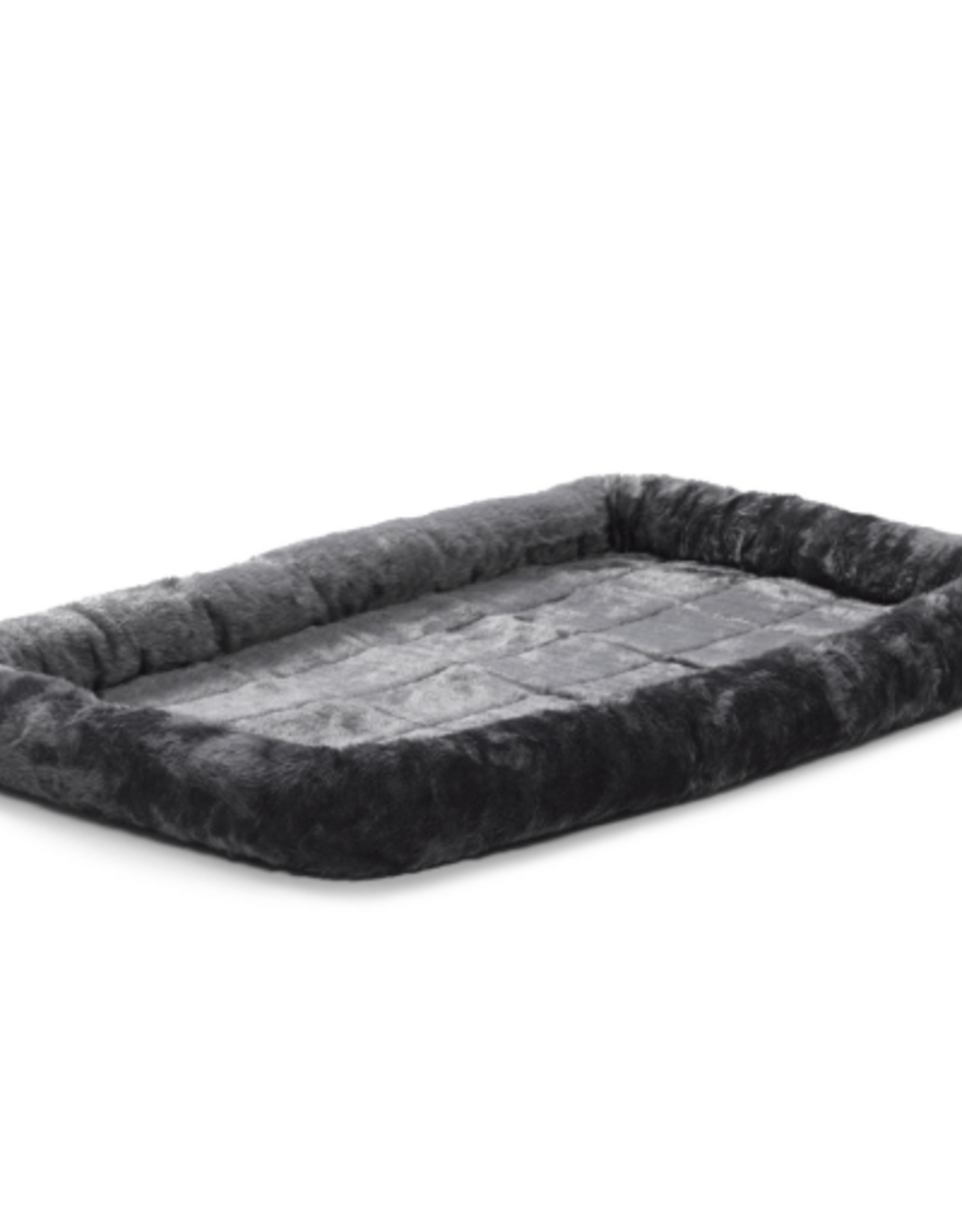 MidWest Quiet Time Pet Bed & Dog Crate Mat Gray 42"