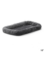 MidWest Quiet Time Pet Bed & Dog Crate Mat Gray 30"